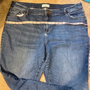 Lane Bryant Flex Magic Waistband Signature Fit Mis-Rise Boyfriend jeans plus